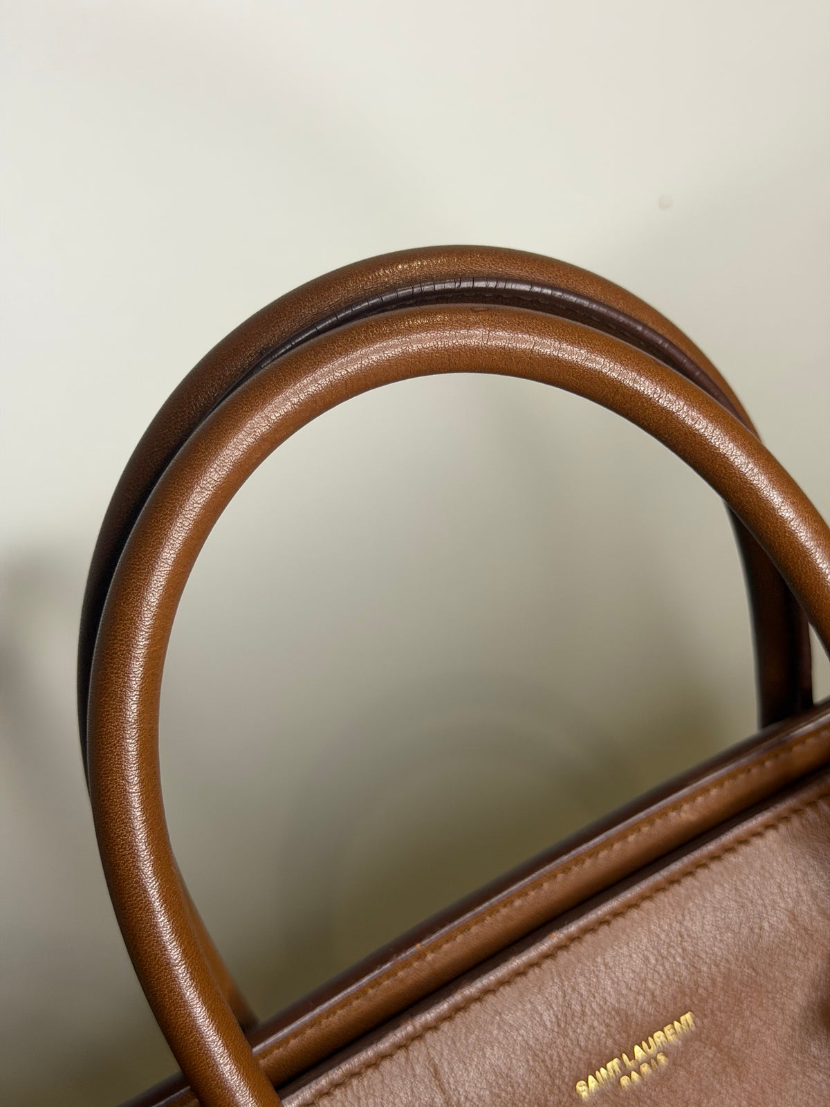 Saint Laurent Sac de Jour Thin Large - Toasted Brown
