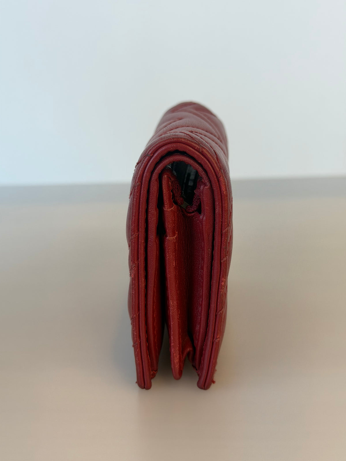 Gucci Marmont Red Lambskin Wallet