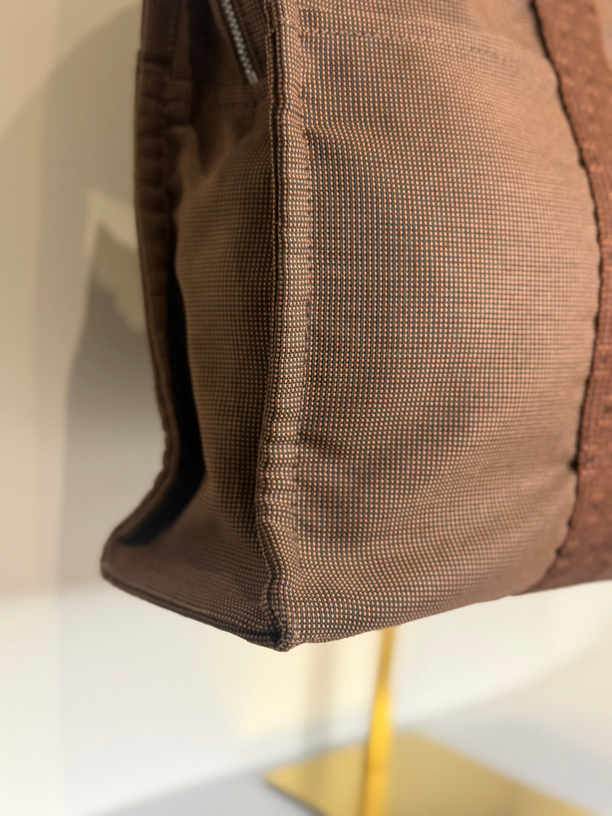 Hermès Herline MM Tote Bag SHW - Brown